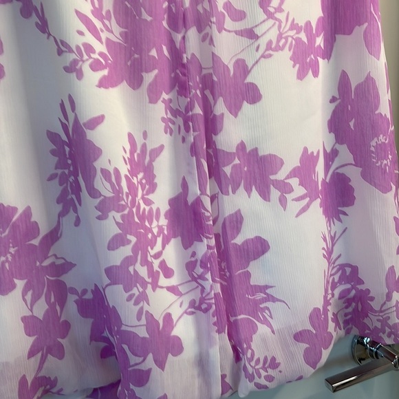 David's Bridal Violet Sweetheart Balloon Dress - Picture 14 of 15